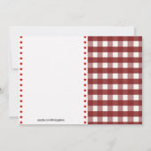 HOWDY! Boys Cowboy zum Geburtstag Einladung (Rückseite)