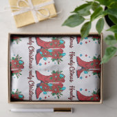 Howdy Christmas Boots Seidenpapier (Geschenk)