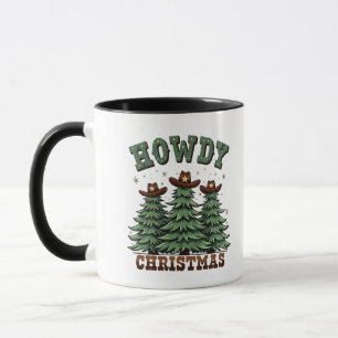 Howdy Christmas Cactus Western Xmas Tasse