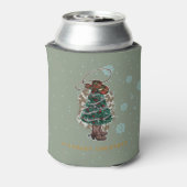 Howdy Christmas | Cowboy Christmas Tree Dosenkühler (Kanne Rückseite)