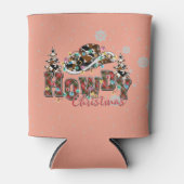 Howdy Christmas | Cowboy Christmas Tree Dosenkühler (Vorderseite)