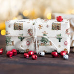 Howdy Christmas | Fun Western Personalisiert Geschenkpapier<br><div class="desc">Feiern Sie den Urlaub mit einem Heu! Das Howdy Christmas Fun Western Personalisiert Wrapping Paper bringt eine festliche Cowboy-Drehung zu Ihrem Geschenk in dieser Saison. Mit seinen hübschen, handgezeichnet Illustrationen von Cowboy Santa, Kakteen in Lichtern, rustikalen Stiefeln und Schneemännern mit einem Western-Flair ist dieses Packpapier perfekt geeignet, um Ihren Geschenken...</div>