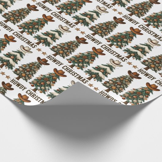 Howdy Christmas Geschenkpapier (Ecke)