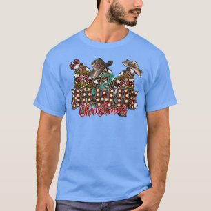 Howdy Christmas, Howdy Western Cowboy Christmas Tr T-Shirt