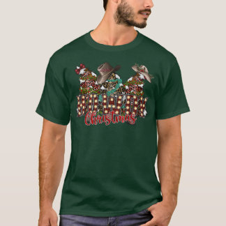 Howdy Christmas, Howdy Western Cowboy Christmas Tr T-Shirt