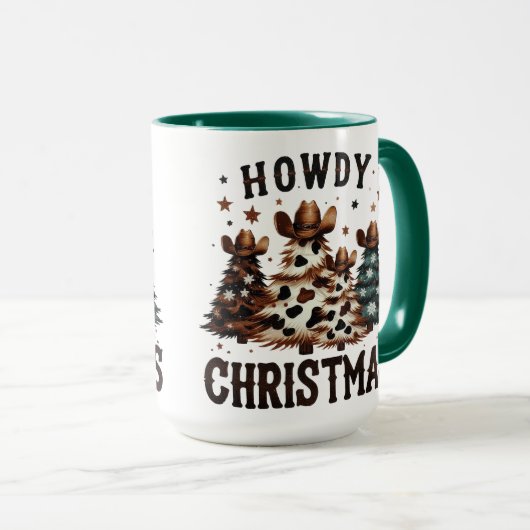 Howdy Christmas Tasse (VorderseiteRechts)
