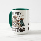 Howdy Christmas Tasse (Vorderseite Links)