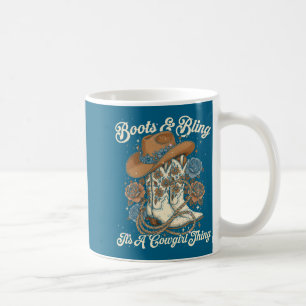 Howdy Country Rodeo Stiefel & Bling Es Ist Ein Cow Kaffeetasse