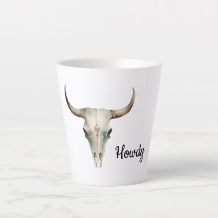 Howdy Cowboy Bullhorns Milchtasse