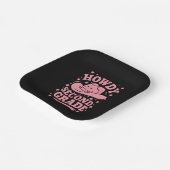 Howdy Cowboy Cowgirl zurück in die Schule Pappteller (Gewinkelt)