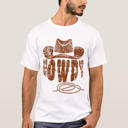 Howdy Cowboy T-Shirt (Vorderseite)