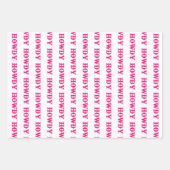 Howdy Cowgirl Disco Last Rodeo Bachelorette Geschenkpapier Set (Vorderseite)