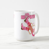 Howdy Cowgirl Kaffeetasse (VorderseiteRechts)