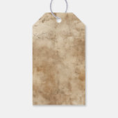 Howdy Cowgirl Pink Western Chic Geschenkanhänger (Rückseite)