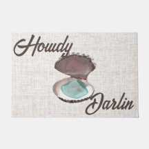 Howdy Darlin Coastal Oyster mit Aquamarinem Meergl