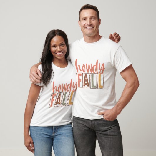Howdy Fall - Fall T-Shirt (Unisex)