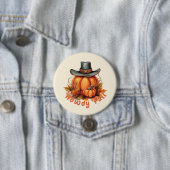 Howdy Fall - Rustikale Herbstwoben Button (Beispiel)