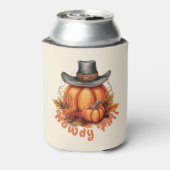 Howdy Fall - Rustikale Herbstwoben Dosenkühler (Kanne Rückseite)