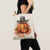 Howdy Fall - Rustikale Herbstwoben Tasche (Von Nahem)