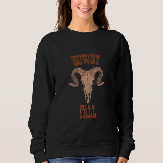 Howdy Fall Sweatshirt (Vorderseite)