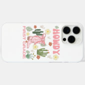 Howdy First Grade Cowgirl Case-Mate iPhone Hülle (Rückseite (Horizontal))