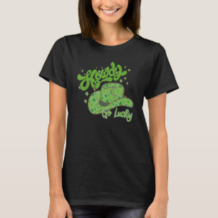 Howdy Go Lucky Western Happy St Patricks Day Retr T-Shirt