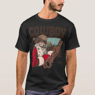 Howdy Hos Cowboy Weihnachts-Western Vintag H T-Shirt