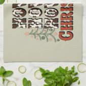 Howdy Howdy Howdy Weihnachtsfamilie Xmas Party Ges Geschirrtuch (Gefaltet)