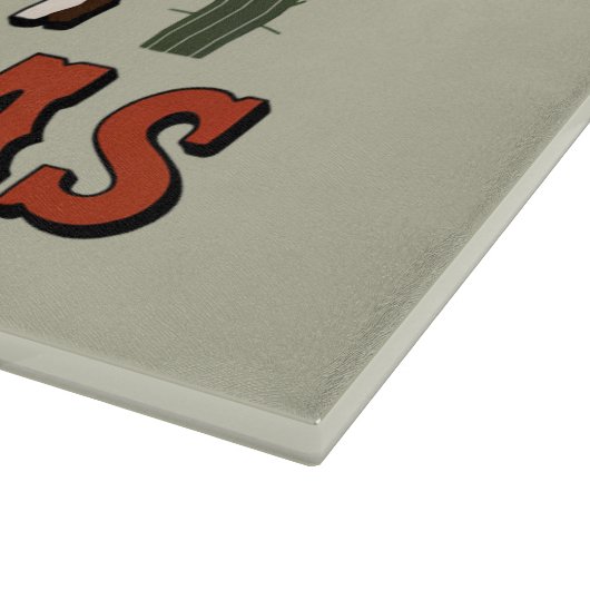 Howdy Howdy Howdy Weihnachtsfamilie Xmas Party Ges Schneidebrett (Ecke)