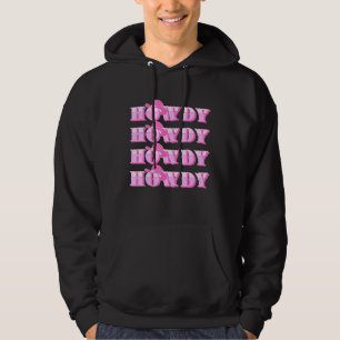 Howdy Howdy Rodeo Western Retro Vintag Country So Hoodie