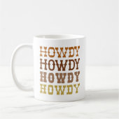 Howdy Kaffeetasse (Links)