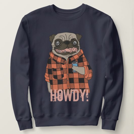 Howdy Mops Sweatshirt (Design vorne)