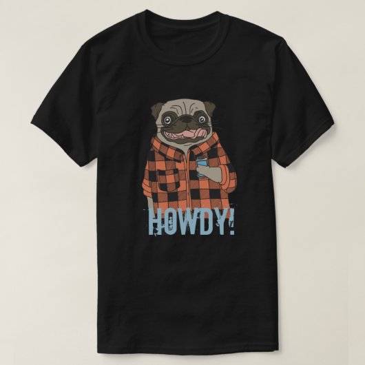 Howdy Mops T - Shirt (Design vorne)