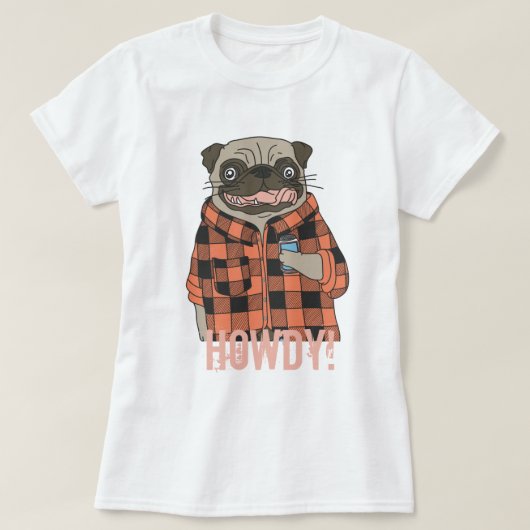 Howdy Mops T - Shirt (Design vorne)