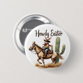Howdy Oaster Bunny Reiten Button (Vorne & Hinten)