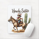 Howdy Oaster Bunny Reiten Mousepad (Mit Mouse)