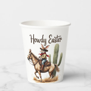 Howdy Oaster Bunny Reiten Pappbecher