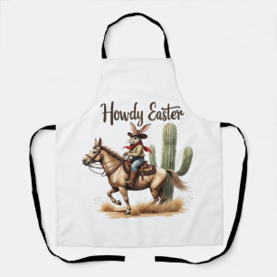 Howdy Oaster Bunny Reiten Schürze