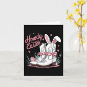 Howdy Oaster Karte (Gelbe Blume)