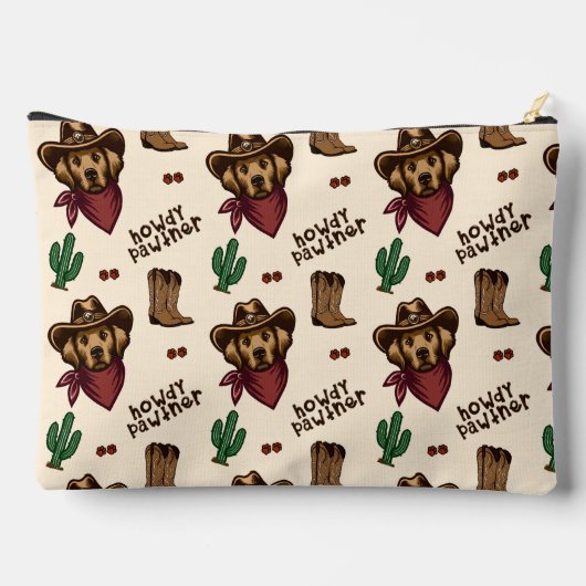 Howdy Partner Accessory Bag - Große Zubehörtasche (Rückseite)