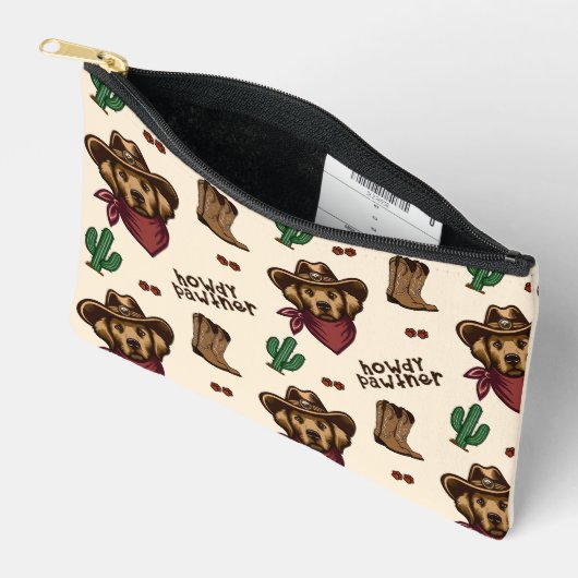 Howdy Partner Accessory Bag - Klein Zubehörtasche (Offen)