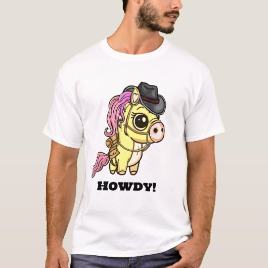 Howdy Partner Pony T-Shirt (Vorderseite)