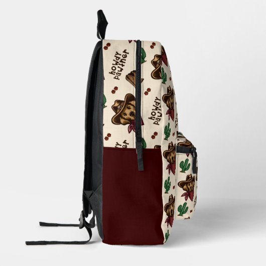Howdy Pawtner Backpack Bedruckter Rucksack (Links)