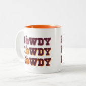Howdy Pumpkin Fall Coffee Tasse (Vorderseite Links)