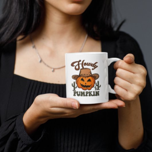 Howdy Pumpkin Kaffeetasse