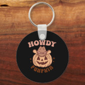 Howdy Pumpkin Schlüsselanhänger (Vorderseite)