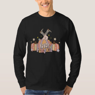 Howdy Pumpkin Western Fall Rodeo Womens Halloween T-Shirt