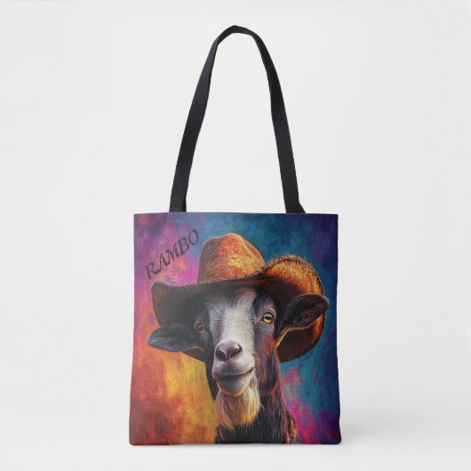 Howdy Rambo the Ram With a Side of Sass Tasche (Vorderseite)