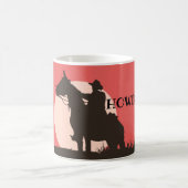 Howdy Ranch Cowboy Horse Western Kaffeemaschine Ta Kaffeetasse (Mittel)