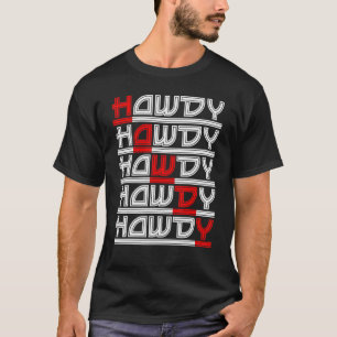 Howdy Rodeo Western Retro Vintag Country Southern T-Shirt